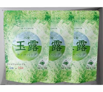 Yame Gyokuro Tea Bag (Crystal) x 3 Bags Gift Set – Yame Tea [八女玉露] ティーバッグ（クリスタル）x 3袋ギフトセット 八女茶