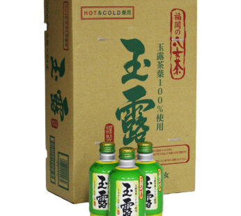 “Yame Gyokuro Bottle Cans” 290g x 24 bottles Yame tea from Fukuoka, 100% using Gyokuro tea leaves [八女玉露ボトル缶] 290g × 24本入り 福岡の八女茶 玉露茶葉100%使用