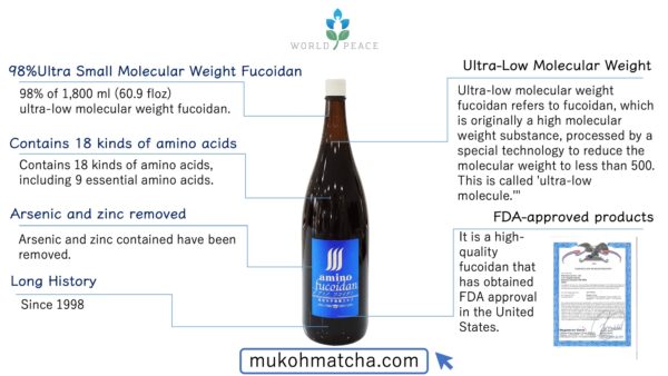 Ultra Low Molecular Weight Japanese Fucoidan 4