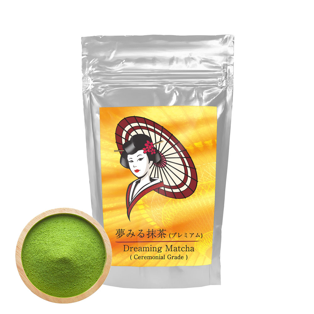 dreaming matcha celremonial green tea powder